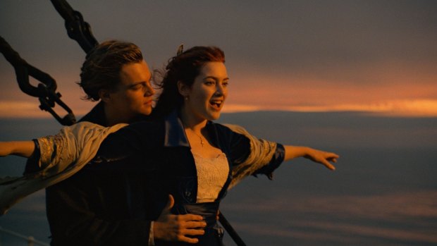 'I'm flying': One of cinema's most famous scene from <i>Titanic</i>.