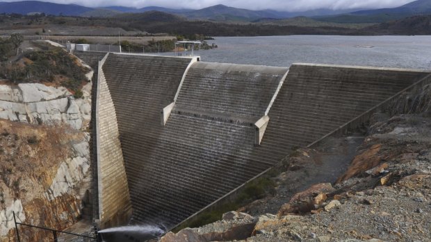 Cotter Dam might be close to full, but ACT residents may yet face rising water bills.

