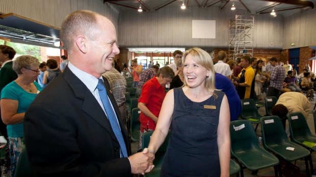 Campbell Newman and Kate Jones will face off again for the seat of Ashgrove.