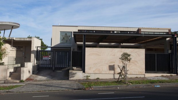 The South Head synagogue on Old South Head Road.