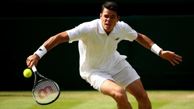 Milos Raonic – in his first Wimbledon final –was outclassed by the experience and composure of Murray. 