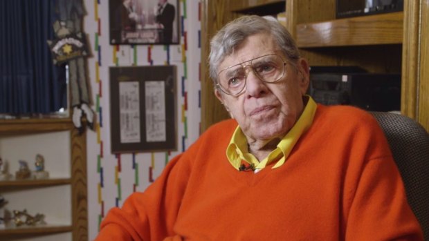 Jerry Lewis wasn't too into his interview with The Hollywood Reporter. 