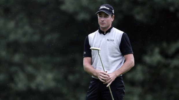 WA golfer Brett Rumford is back on course after a health scare.