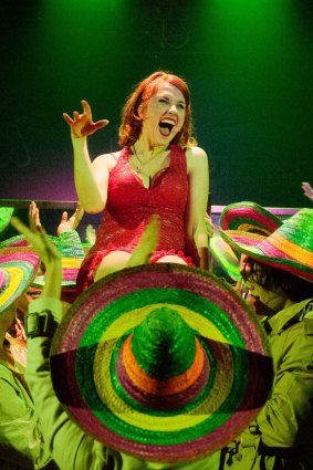 Verity Hunt-Ballard stars in <i>Sweet Charity</i>, on now at Canberra Theatre.