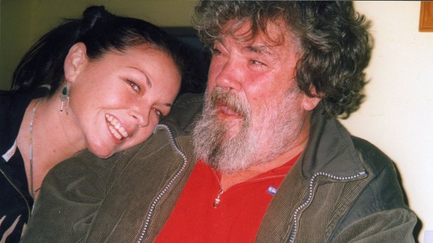 Schapelle Corby with her father Michael before her 2005 conviction.