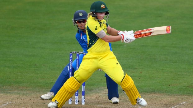 Rested: Australian captain Meg Lanning will miss Saturday's clash against South Africa due to her shoulder injury.