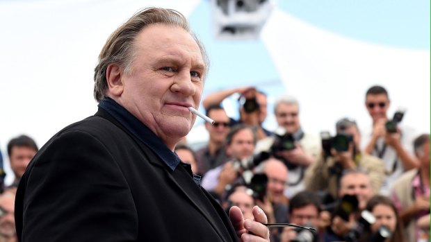 Actor Gerard Depardieu attends the <i>Valley Of Love</i> photocall during the 68th annual Cannes Film Festival in May.