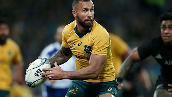 Given another run at No.10: Quade Cooper.