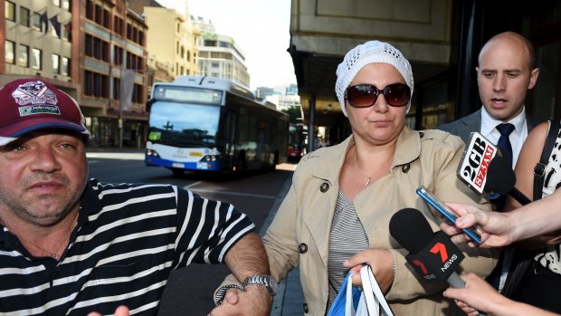 Amirah Droudis, seen during a previous court appearance, has been convicted of murdering Man Haron Monis' ex-wife.  
