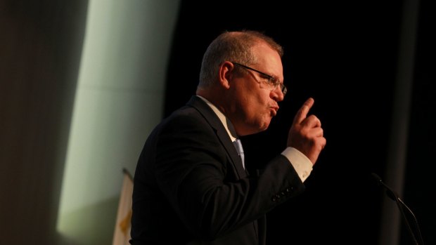 Treasurer Scott Morrison has argued lower taxes for companies could boost wages.