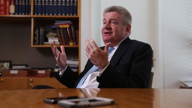 Laws need to "reflect the world that we currently live in": Minister for Communications Mitch Fifield.
