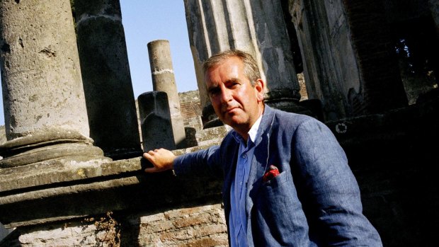 Robert Harris, here in Pompeii, has used Roman history in his fictional trilogy.