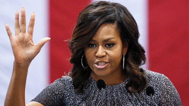 Positive role model: Michelle Obama.