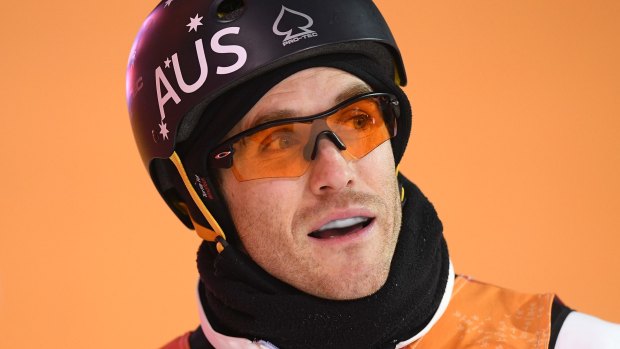 Australian aerial skier David Morris.