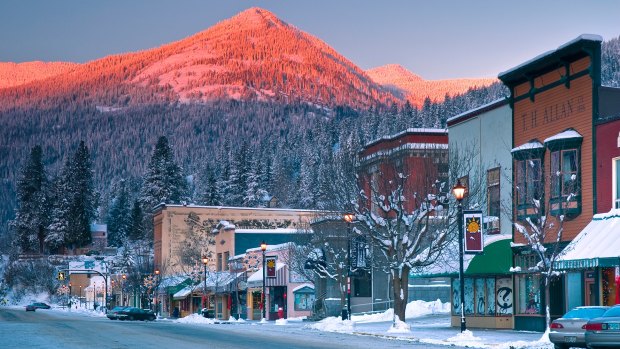 Located beneath Red Mountain Resort, the town of Rossland is still a real life monument to the gold rush era.