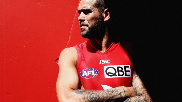 Champion: Lance Franklin provided another reminder of his talent last week.