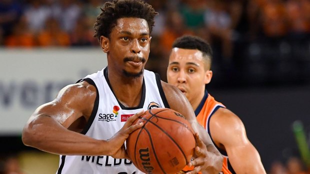 Melbourne's Casper Ware had a game-high 24 points in United's match against Cairns on Thursday night.