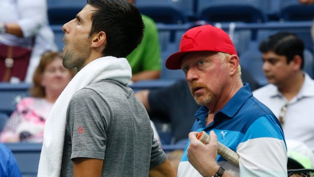 Novak Djokovic hasn't worked hard enough, according to his former coach Boris Becker.