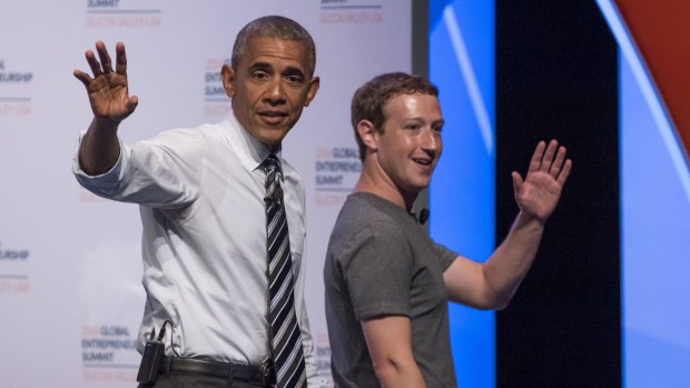 President Barack Obama and Facebook boss Mark Zuckerberg might be old mates but the social media giant is accused of costing the Democrats the White House. 