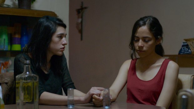 Simone Bucio, left, and Ruth Ramos in The Untamed.