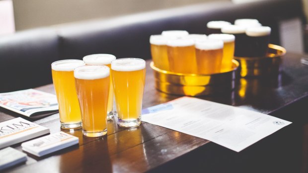 Craft beer sales are growing more than 16 per cent a year.
