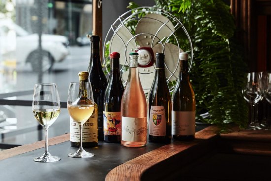 Embla Wine Bar in Melbourne's city centre.