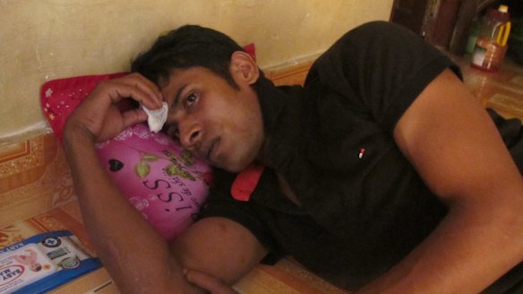 Mohammed Rashid has been unable to find a job in Cambodia.