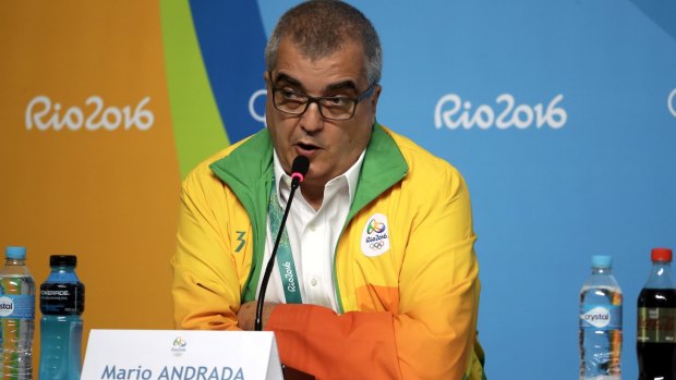 Mario Andrada: the public relations gold medallist of the Olympics. 