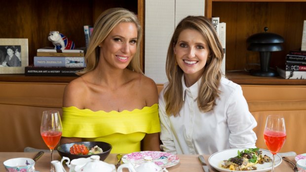 Kathryn Eismann and Kate Waterhouse at the Hotel Centennial in Woollahra.