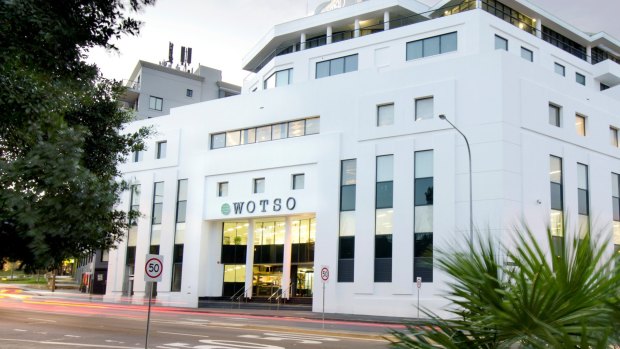 The WOTSO co-working hub at Pyrmont is now owned fully by BlackWall Fund.
