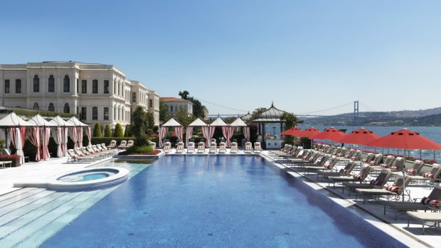  Four Seasons Hotel Istanbul at the Bosphorus is a tranquil retreat from Istanbul's tumult.