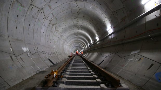 Most of the proposed metro line from the CBD to Parramatta will run through tunnels.