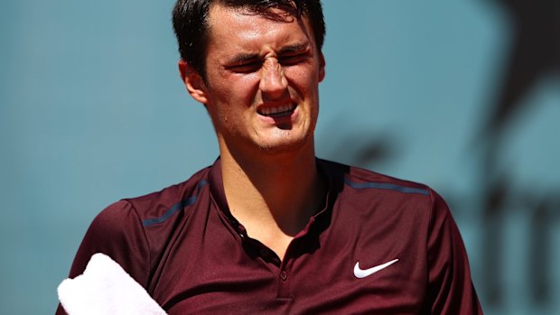 Stepping aside: Bernard Tomic.