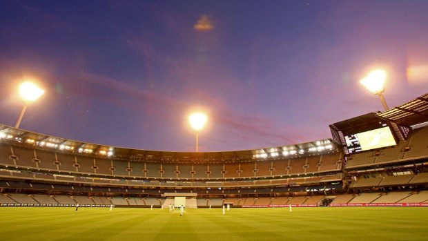 Under lights: Could this be the scene for Australia and Pakistan next summer?