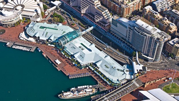 Harbourside Shopping Centre, Darling Harbour, which Mirvac is planning to redevelop.