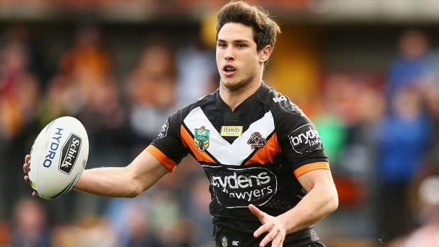 Pivotal performer: Tigers five-eighth Mitchell Moses.