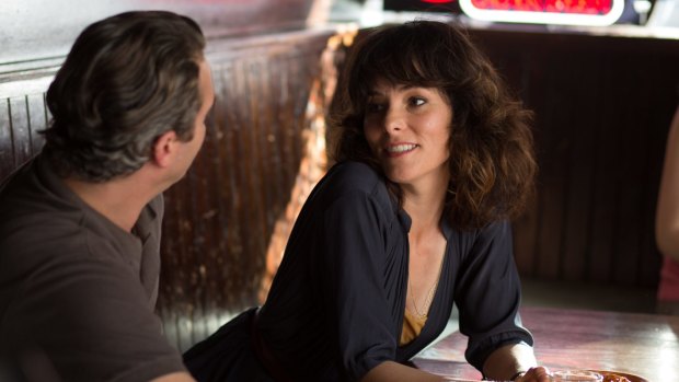 Parker Posey with Joaquin Phoenix in Irrational Man.