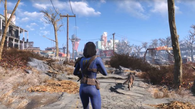 A screen shot from Bethesda's <i>Fallout 4</i>.