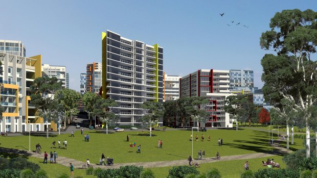 The new vision for the area surrounding Macquarie University includes building up to 5800 homes. 