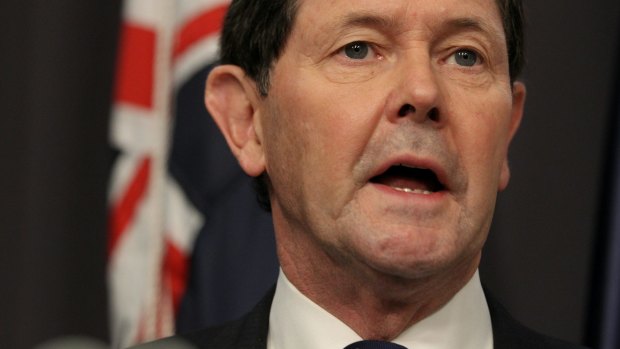 Defence Minister Kevin Andrews: "strikes are not a radical departure from what we are doing now".