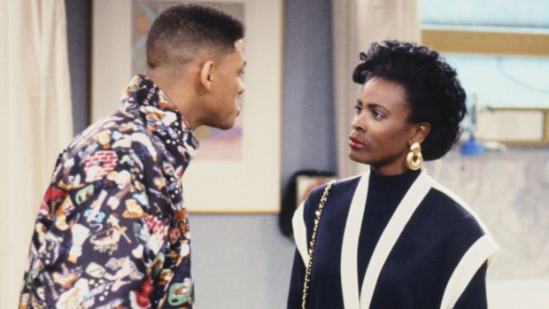 Janet Hubert played Aunt Viv on <i>The Fresh Prince of Bel-Air</i> for three years and had a long-running feud with Smith.
