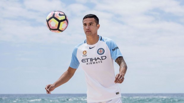Star power: Gun players such as Melbourne City's Tim Cahill have helped the FFA broker a better TV deal.