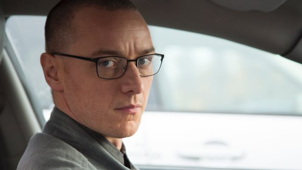 James McAvoy is Kevin, a man with 24 personalities, in <i>Split</i>.