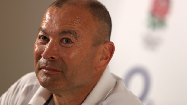 Ready for a fight: England coach Eddie Jones has talked up the confrontation.
