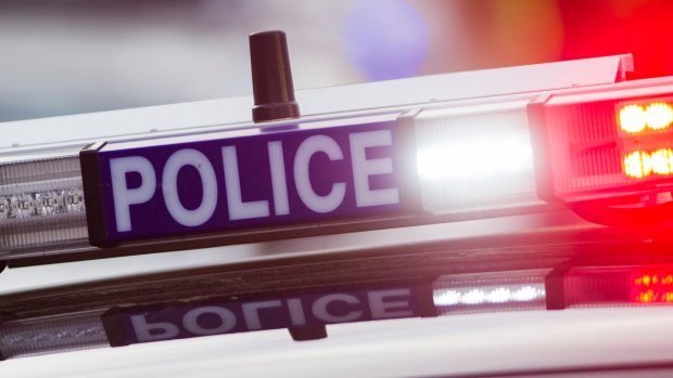 Police are investigating after shots were fired into a Kambah home Sunday night.