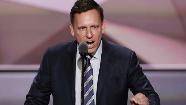 Peter Thiel, a member of President Donald Trump's transition team, is a well-known contrarian in Silicon Valley.