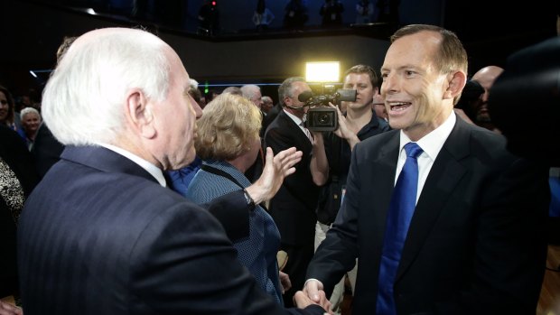 Tony Abbott has been haunted by WorkChoices, the policy of former prime minister John Howard.