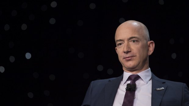 Amazon chief Jeff Bezos: Money is pouring into Wall Street's hottest tech stocks, but fund managers are worried about "mindless buying".