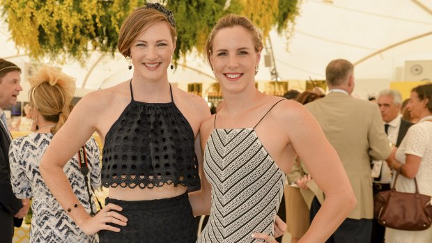Cate Campbell and Bronte Campbell.