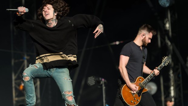 Oliver Sykes, of Bring Me The Horizon, has his eyes on the pop prize.